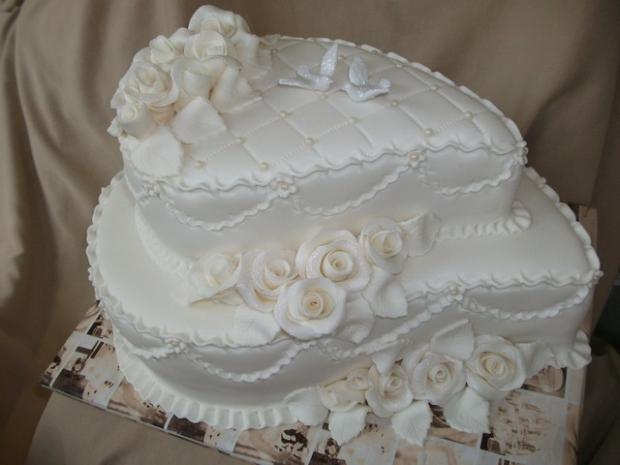 svadobna dvojslza, torta, Svadobné torty svadobna dvojslza, torta, Svadobné torty, Alenik, 1