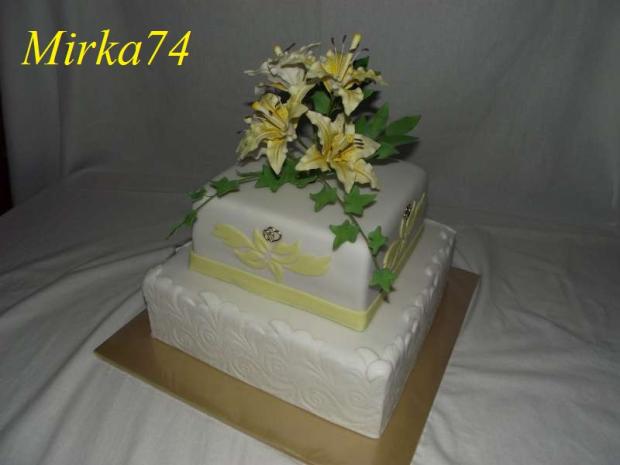 svadobná, torta, Svadobné torty svadobná, torta, Svadobné torty, Mirka74, 1