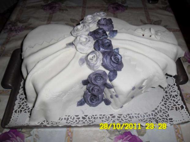 dvojsrdce, torta, Svadobné torty, iva123, 1