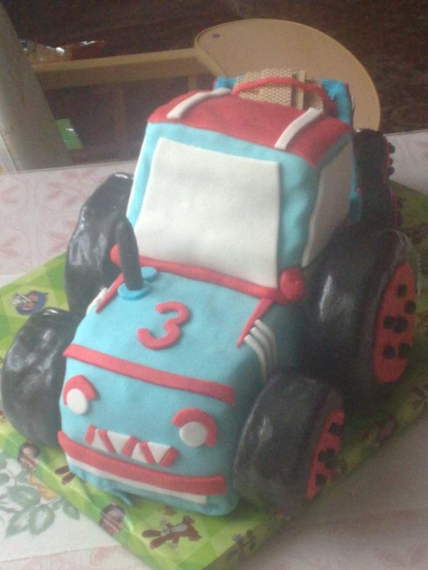 traktor iny pohlad, torta, Torty autíčka, vláčiky, katarina1, 1