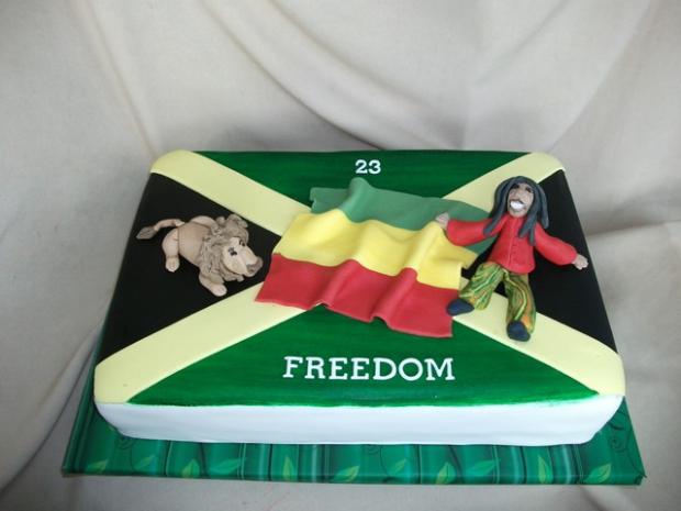 Bob Marley..., torta, Netradičné torty Bob Marley..., torta, Netradičné torty, Alenik, 1