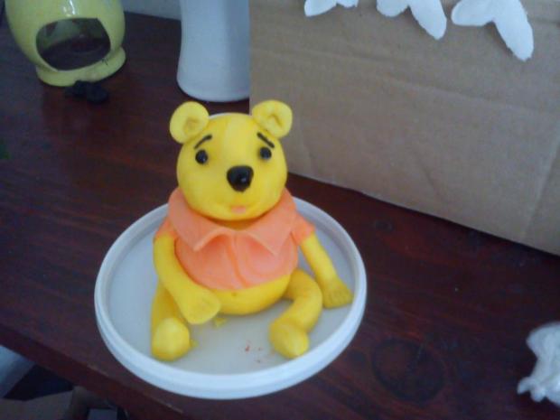 moja prvá postavička :) chudý macko :), torta, Rozprávkové torty, bibike2, 1