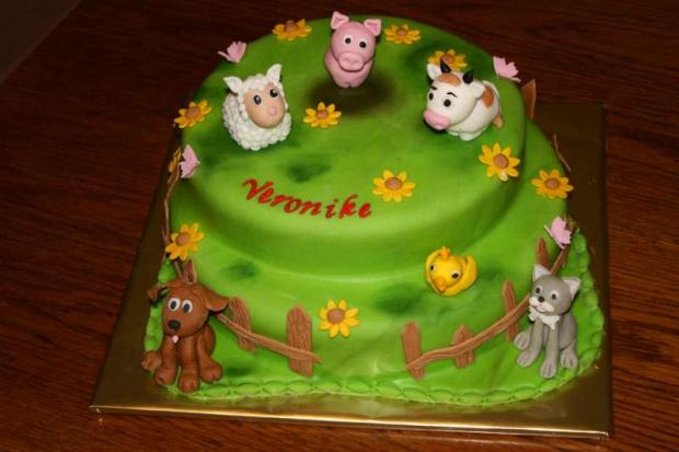 Malá farma, torta, Torty so zvieratkami Malá farma, torta, Torty so zvieratkami, stanula, 1
