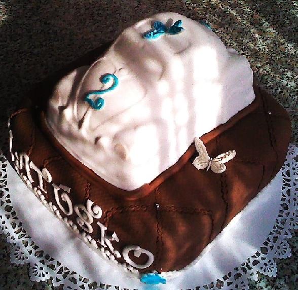 autíčko v bielej a hnedej, torta, Torty autíčka, vláčiky, Alois, 1
