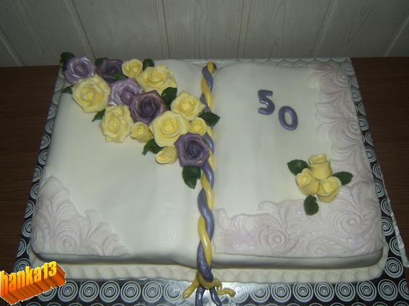 kniha, torta, Narodeninové torty kniha, torta, Narodeninové torty, hanka13, 1