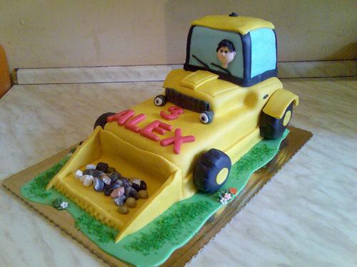 Báger, torta, Torty autíčka, vláčiky Báger, torta, Torty autíčka, vláčiky, alioska, 1
