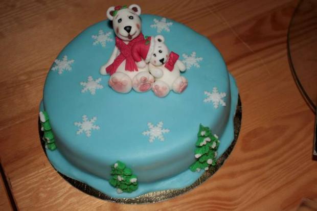 moja tvorba - stretko vrbové 25.11.2012, torta, Vianočné torty, zu-zu, 1