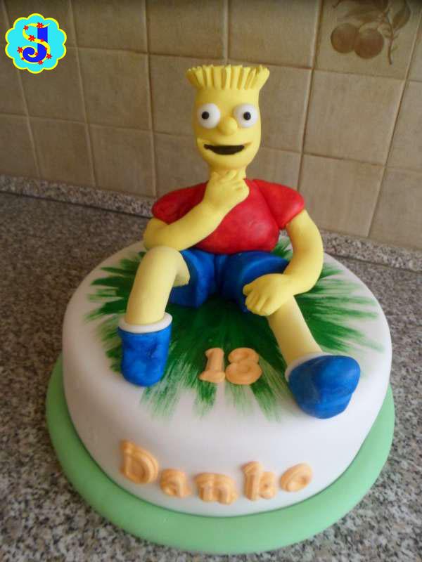 Bart, torta, Narodeninové torty Bart, torta, Narodeninové torty, Janka.S, 1