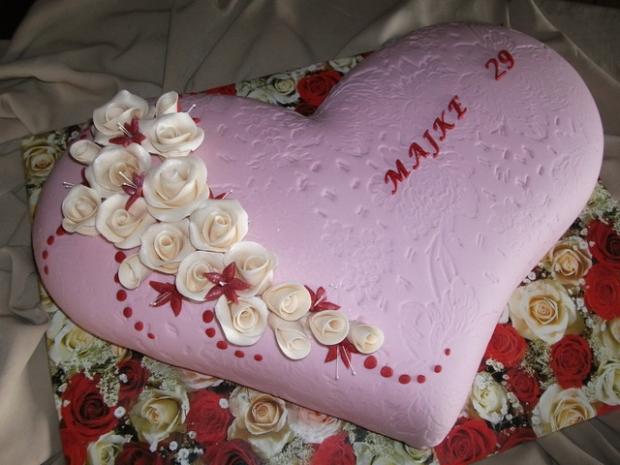 Mega srdce:-D, torta, Netradičné torty Mega srdce:-D, torta, Netradičné torty, Alenik, 1