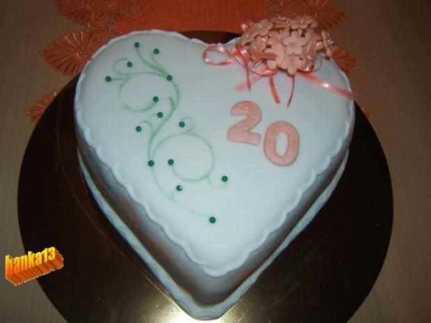 narodeninové srdiečko, torta narodeninové srdiečko, torta, hanka13, 1