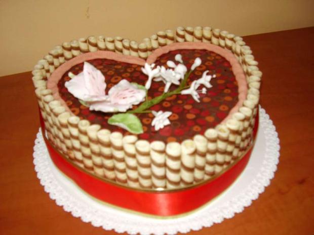 Srdiečko, torta, Narodeninové torty, mana1, 1