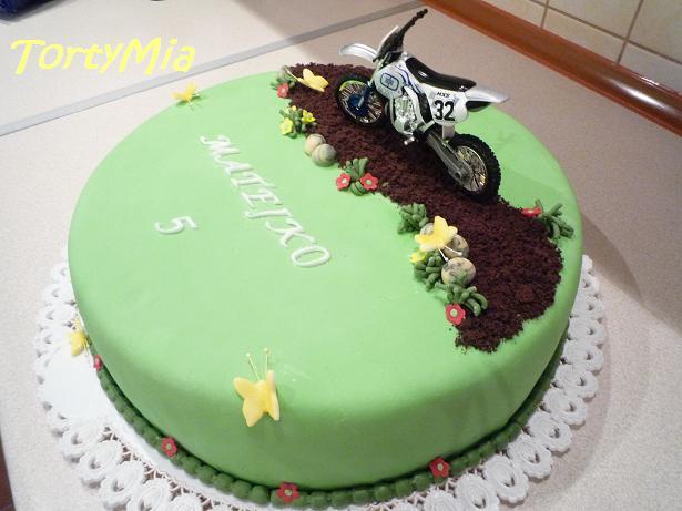 S Motorkou, torta, Narodeninové torty, TortyMia, 1
