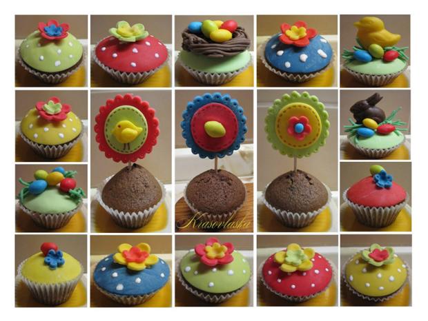 Veľkonočné a jarné muffinky, torta, Zákusky Veľkonočné a jarné muffinky, torta, Zákusky, Krasovlaska, 1