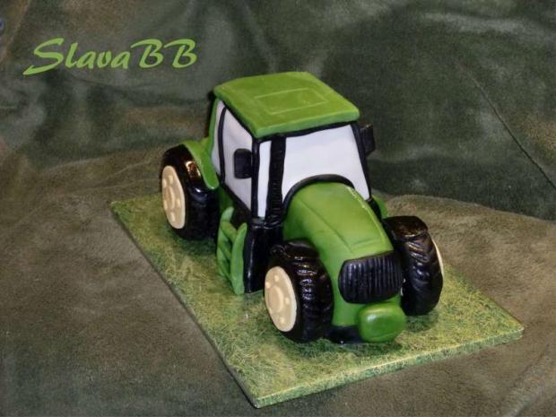 Traktor - torta 177, torta, Narodeninové torty Traktor - torta 177, torta, Narodeninové torty, slavabb, 1