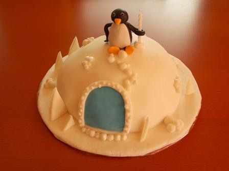 Iglu s pinguinom, torta, Ostané torty pre deti Iglu s pinguinom, torta, Ostané torty pre deti, dagaz, 1