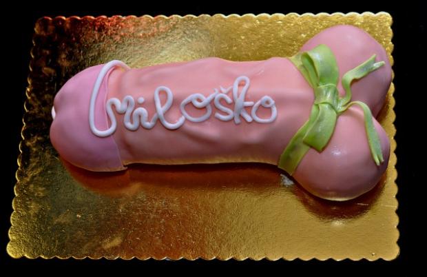 Penis - torta na zelanie, torta, Torty pre dospelých *, ufonka, 1