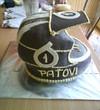 prilba, torta, Športové torty, susi0303, 1