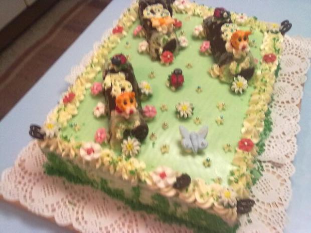 zelená lúka, torta, Ostané torty pre deti, dorothy1, 1
