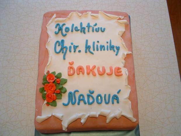 Poďakovanie lekárom, torta, dustinnescafe, 1