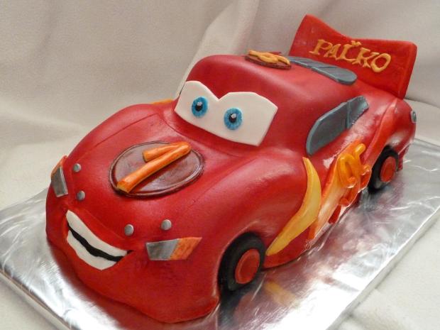 Mc queen, torta, Torty autíčka, vláčiky, Zakulka, 1