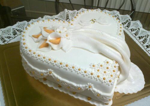 decentna biela, torta, Svadobné torty, Lenocka24, 1