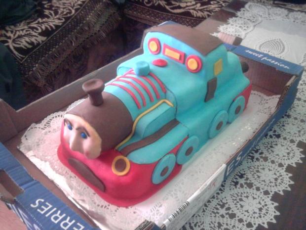 vlacik, torta, Torty autíčka, vláčiky, Tanika, 1