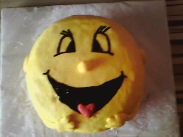 smajlík, torta, Narodeninové torty, lala, 1
