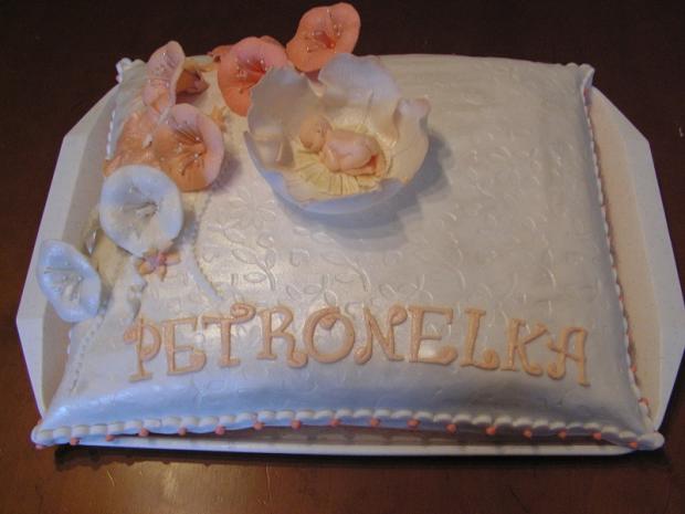 Vankúšik, torta, Torty na krstiny Vankúšik, torta, Torty na krstiny, amika, 1