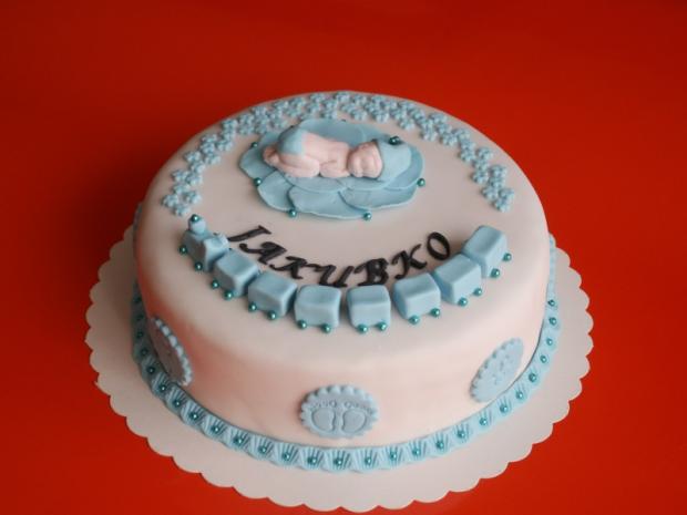 krst Jakubko, torta, Torty na krstiny, alapk, 1
