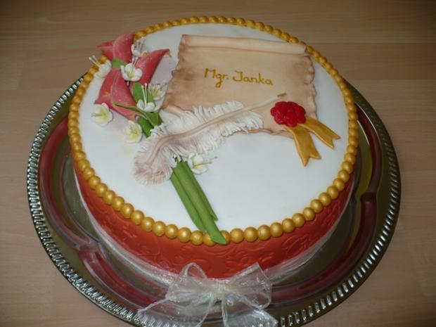 promočná, torta, Torty - škola, stužková, evadpa, 1