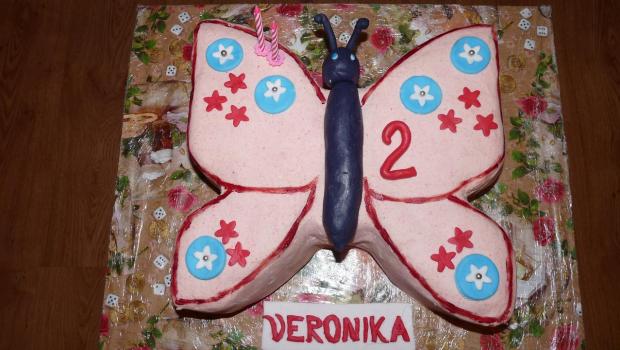 Motýľ, torta, Torty so zvieratkami, Lydka P., 1