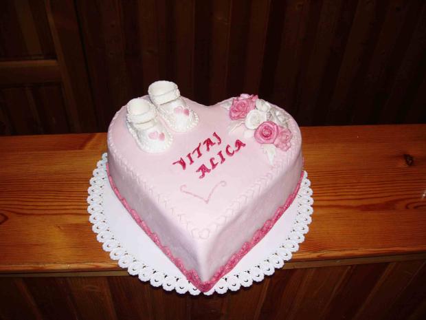 Vitaj Alica, torta, Torty na krstiny Vitaj Alica, torta, Torty na krstiny, vanilka 227, 1