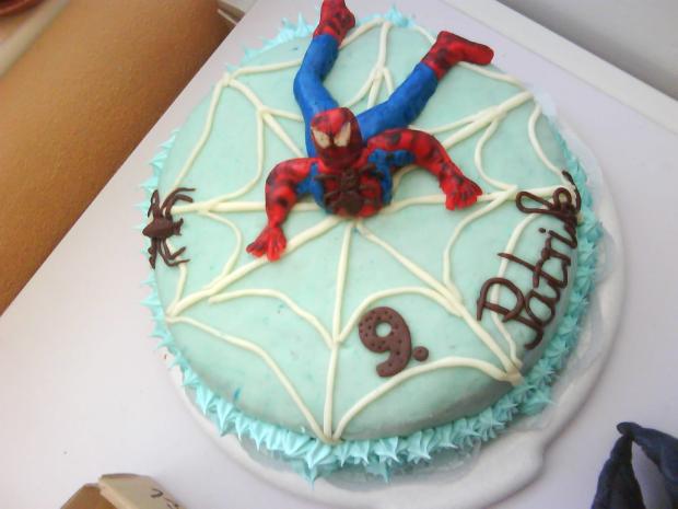 prvý spiderman:-))), torta, Narodeninové torty, MARLEJN, 1