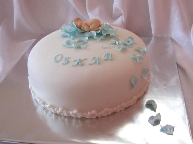 Krstinová pre Oskara, torta, Torty na krstiny Krstinová pre Oskara, torta, Torty na krstiny, Katka74, 1