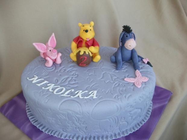 Macko a kamatari, torta, Rozprávkové torty, Alenik, 1