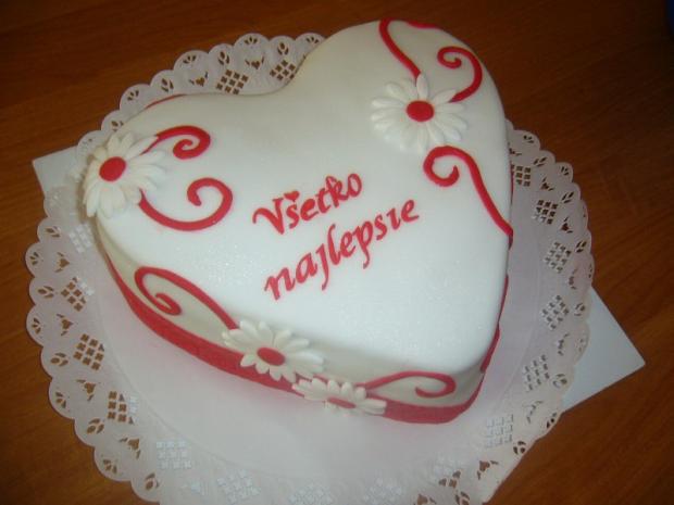 srdiečko k 50´´, torta srdiečko k 50´´, torta, jarina27, 1