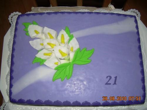 kaly na 21, torta, Narodeninové torty kaly na 21, torta, Narodeninové torty, Zuzana Machovičová, 1