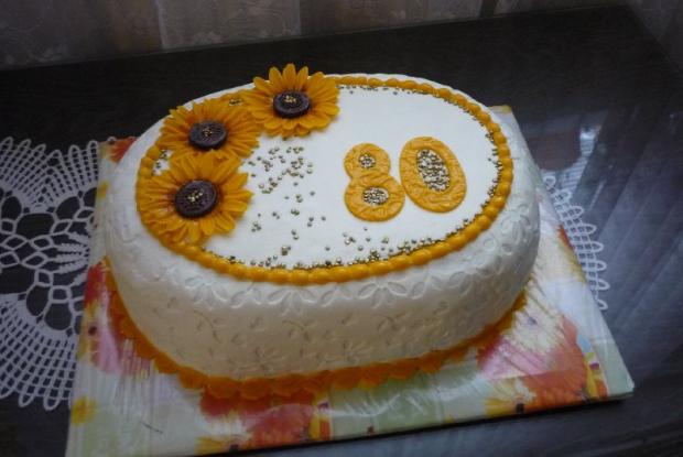 - 80 -, torta, Narodeninové torty - 80 -, torta, Narodeninové torty, Primilka, 1