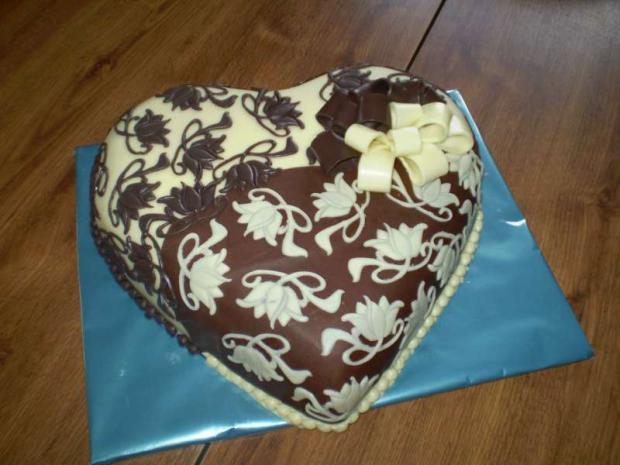 srdce, torta, Narodeninové torty, maria19583, 1