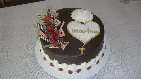 k birmovke-čokoládová, torta, Čokoládové torty, Ivka29, 1
