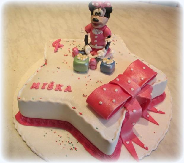 s Minnie, torta, Narodeninové torty, lyrra, 1