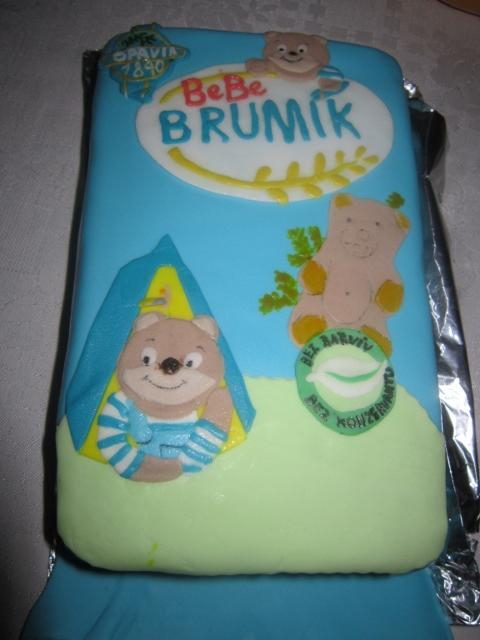 BeBe brumík, torta, Ostané torty pre deti, Lucka148, 1