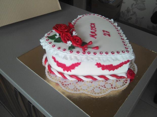 Srdiecko, torta, Narodeninové torty, Zdenda30, 2