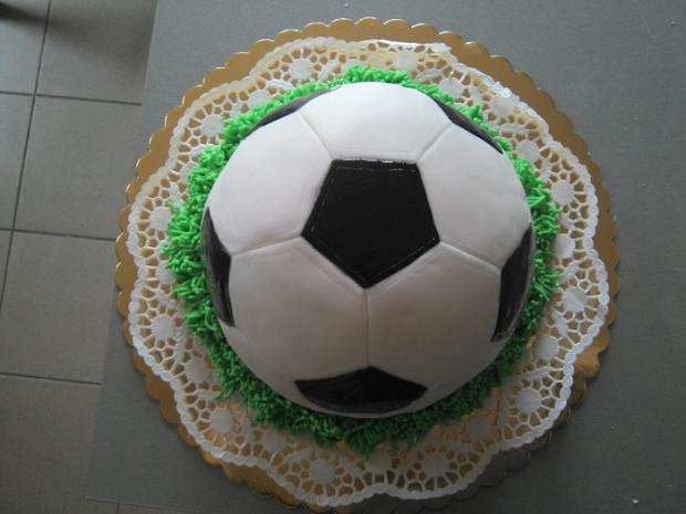Torta futbalova lopta, torta, Narodeninové torty Torta futbalova lopta, torta, Narodeninové torty, Zdenda30, 1