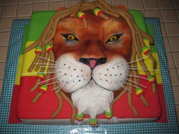 Pro rastafariána, torta, Narodeninové torty Pro rastafariána, torta, Narodeninové torty, monceb, 1