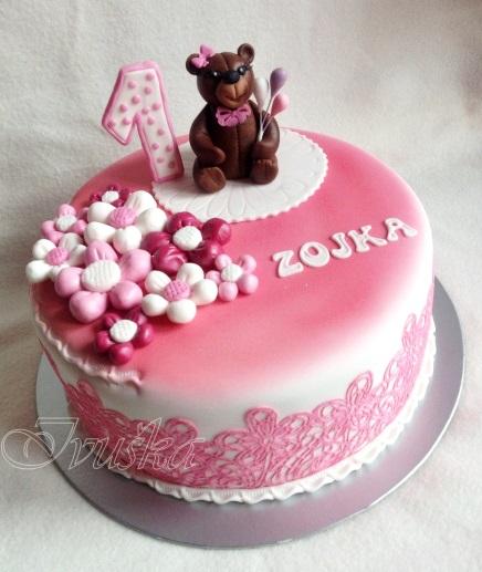 s medvedikom, torta, Torty pre dievčatá s medvedikom, torta, Torty pre dievčatá, likerik, 1