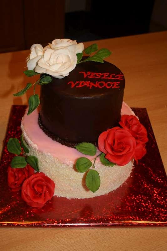 Vianočná, torta, Čokoládové torty Vianočná, torta, Čokoládové torty, stanula, 1