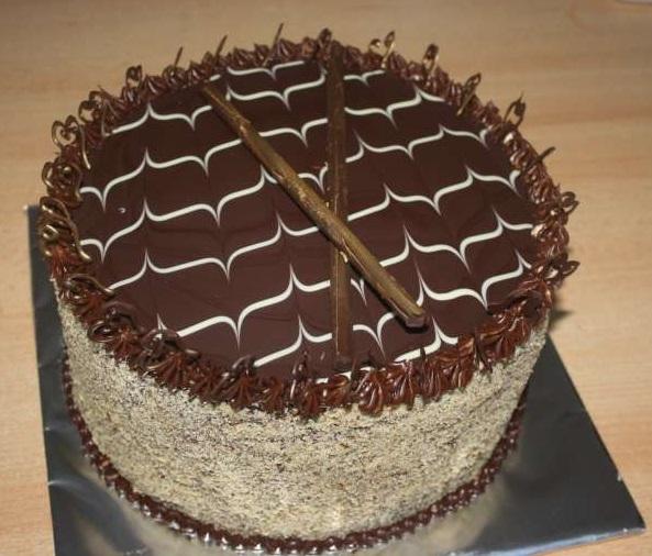 Čokoládková klasika, torta, Čokoládové torty Čokoládková klasika, torta, Čokoládové torty, stanula, 1