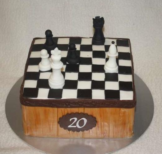 Šachovnica, torta, Narodeninové torty Šachovnica, torta, Narodeninové torty, stanula, 1