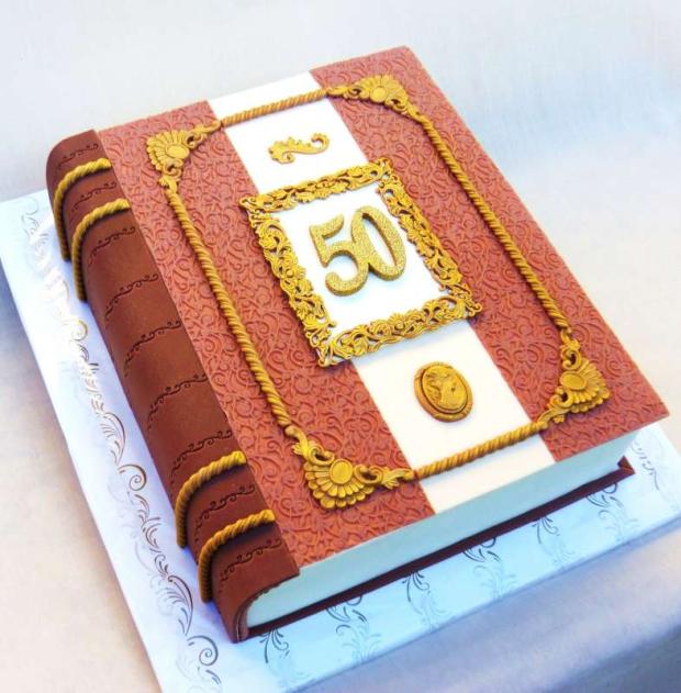 Kniha na 50-tku, torta, Narodeninové torty Kniha na 50-tku, torta, Narodeninové torty, mayra, 1